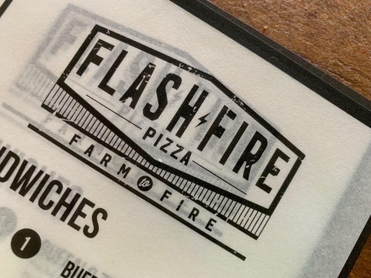 Flash Fire Pizza Logo